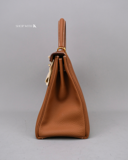 Hermes Kelly 28 Gold GHW