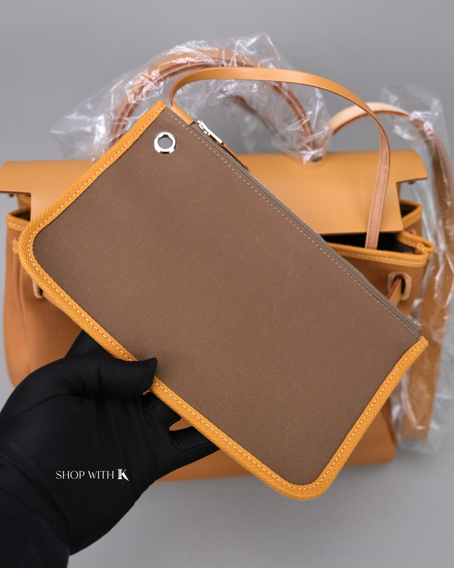 Hermes Herbag 31 Dune PHW