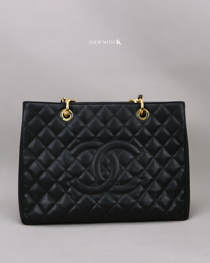 Chanel GST Black GHW