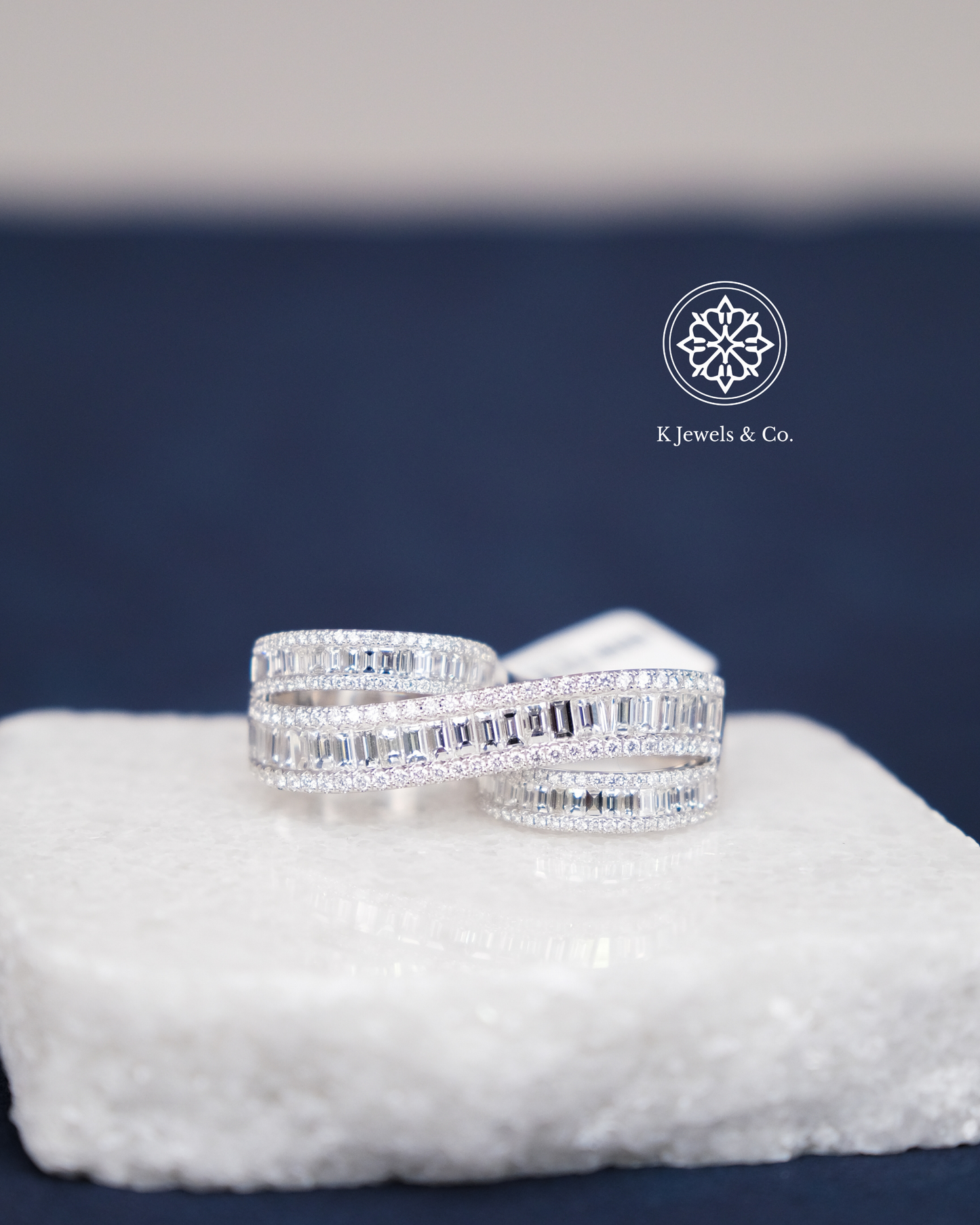 Double Diamond Ring