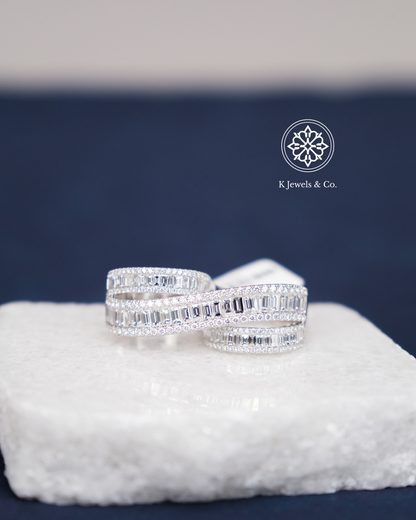 Double Diamond Ring