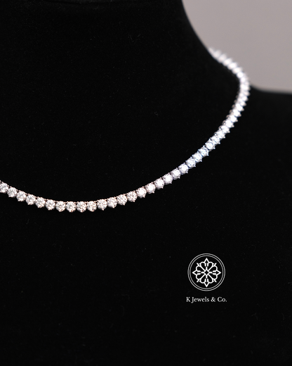 Diamond Tennis Necklace 24pts