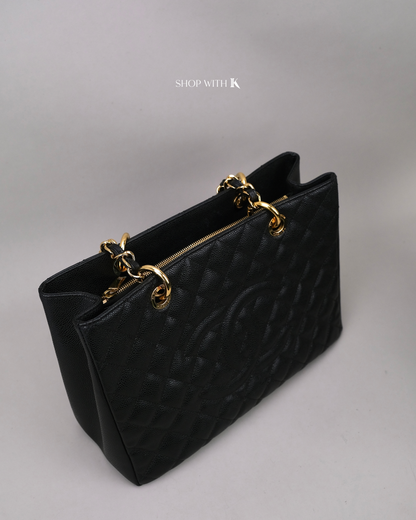 Chanel GST Black GHW