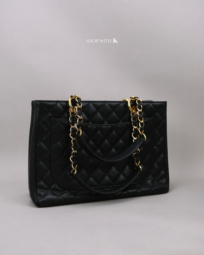 Chanel GST Black GHW