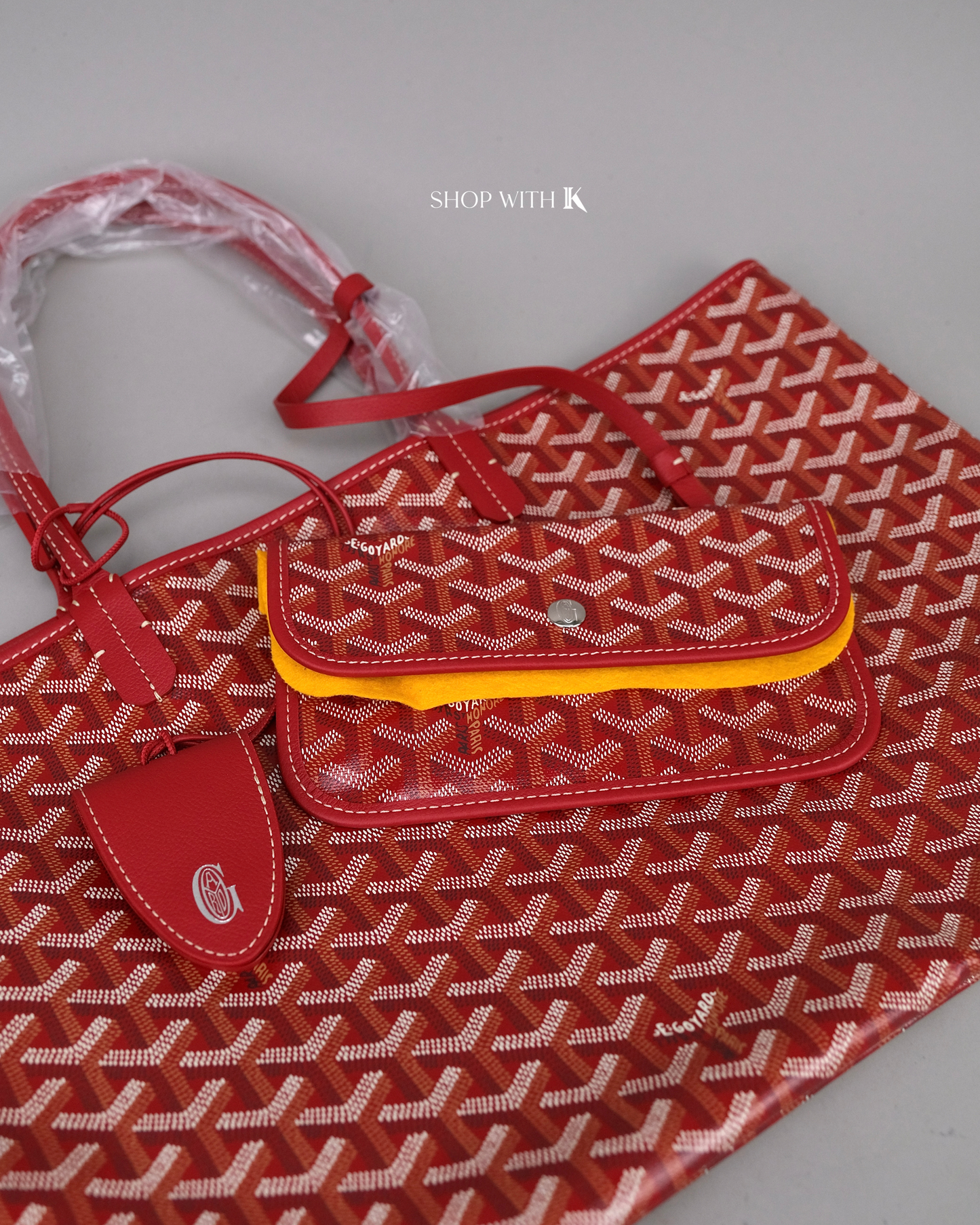 Goyard St. Louis PM Red