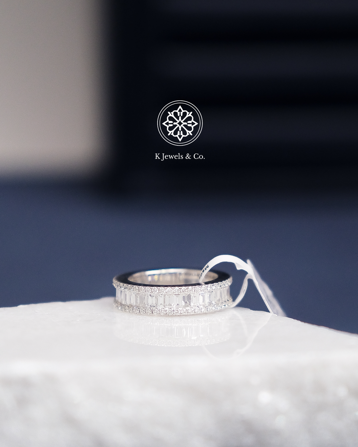 Baguette and Round Diamond Ring