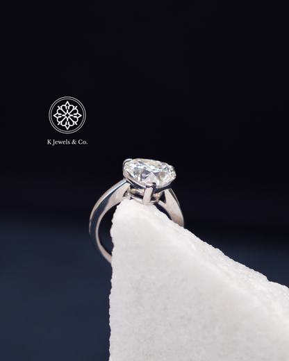 Heart Shaped Diamond Ring