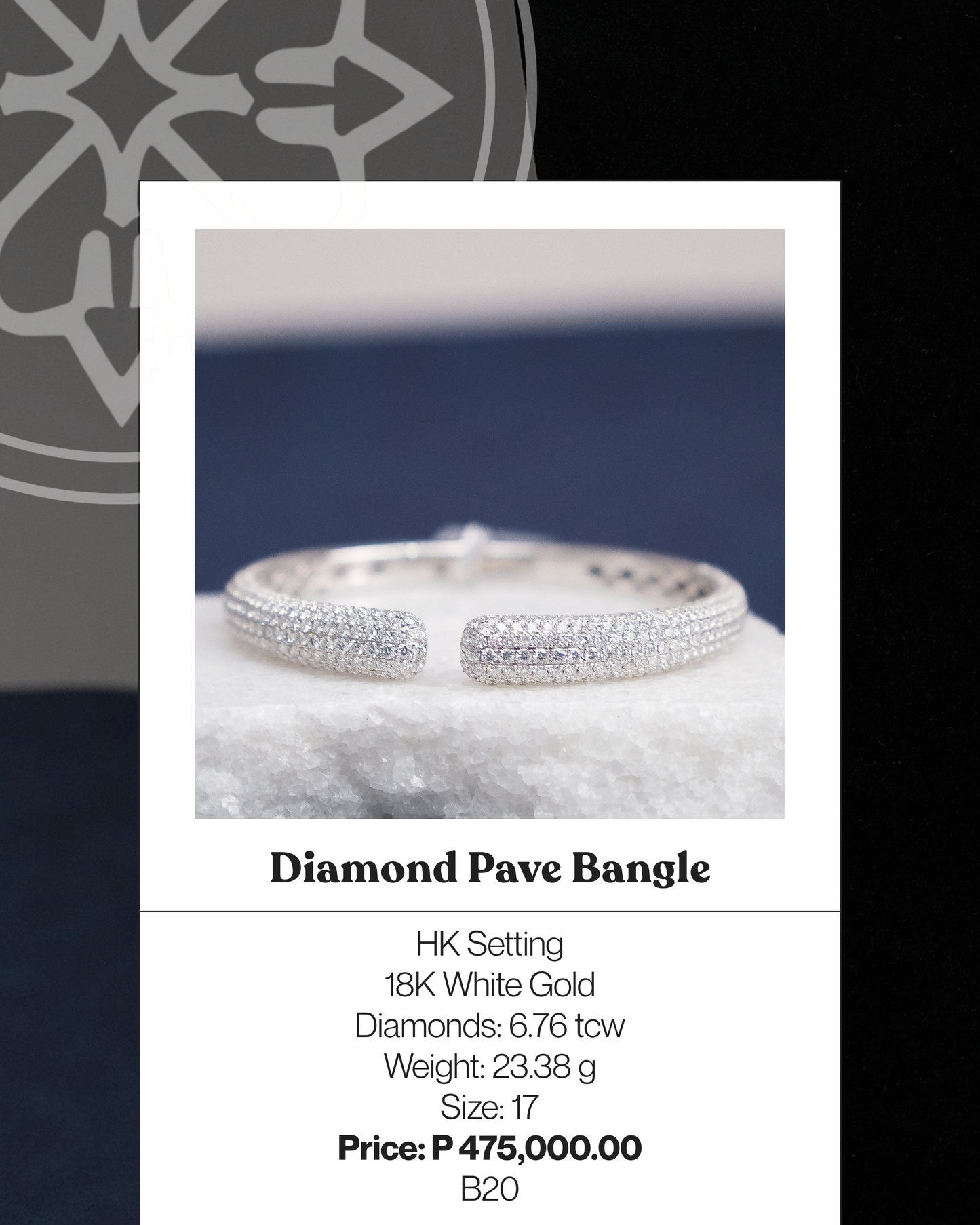 Diamond Pave Bangle