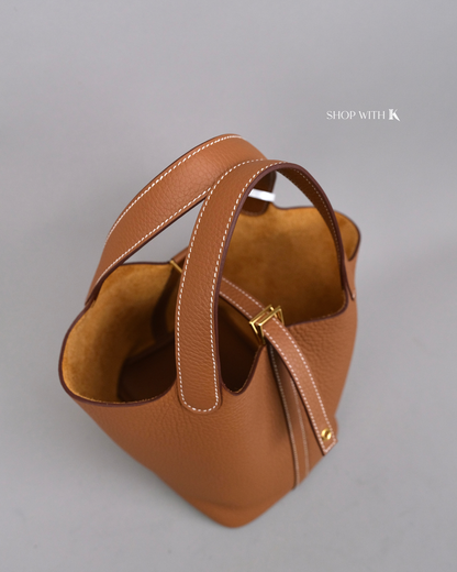 Hermes Picotin 18 Gold GHW