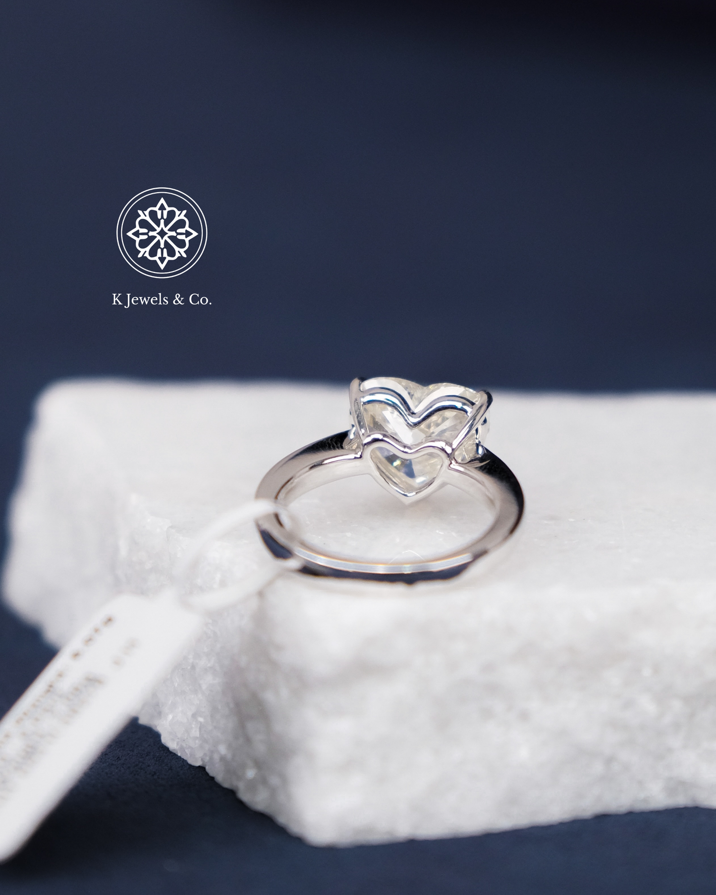 Heart Shaped Diamond Ring