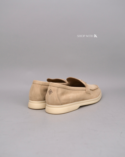 Loro Piana Summer Charms Walk Suede Baby Cashmere
