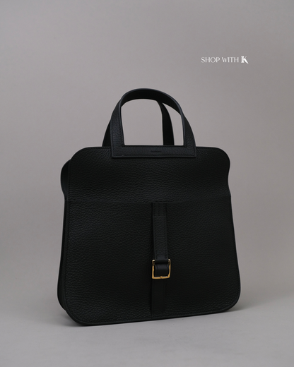 Hermes Halzan 25 Noir GHW