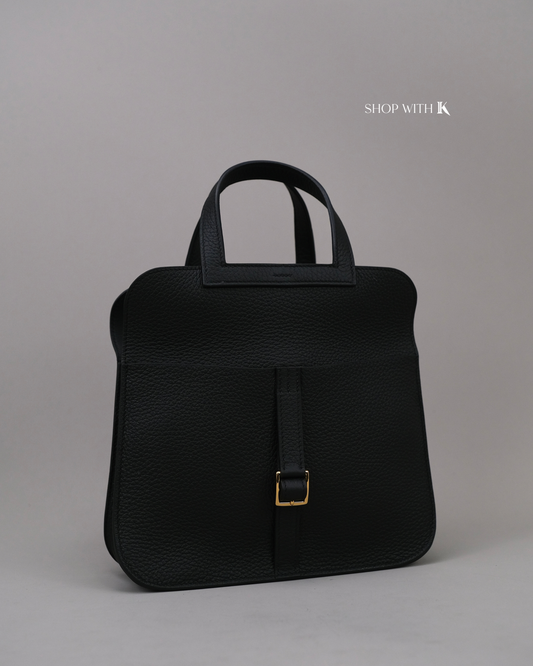 Hermes Halzan 25 Noir GHW
