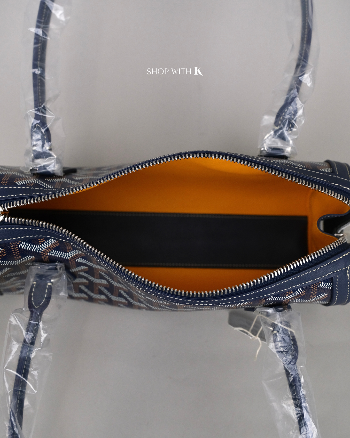 Goyard Bonbonnière Navy Blue