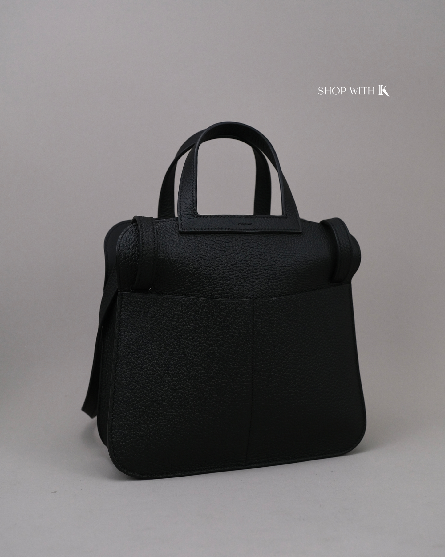 Hermes Halzan 25 Noir GHW