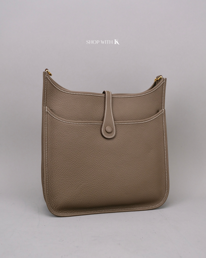 Hermes Evelyne 29 Etoupe GHW