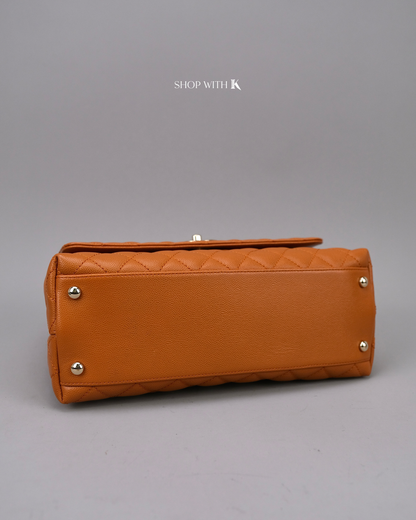 Chanel Coco Handle Medium Caramel