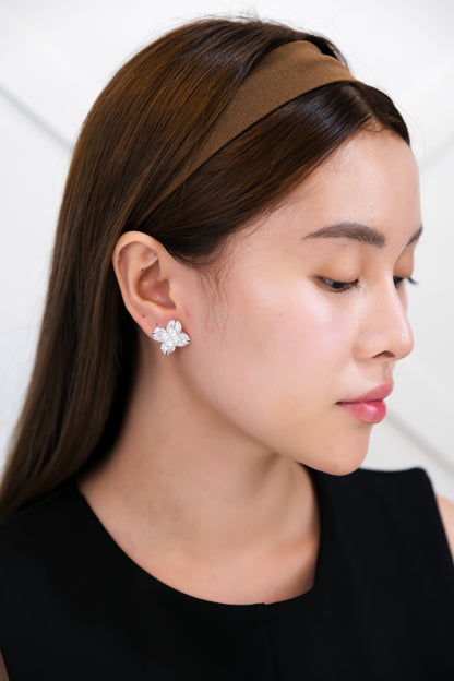 Flower Diamond Earrings