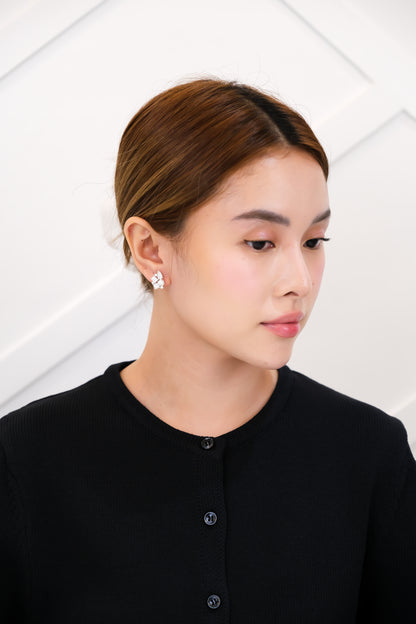 Cluster Multishape Earrings w/ GIA