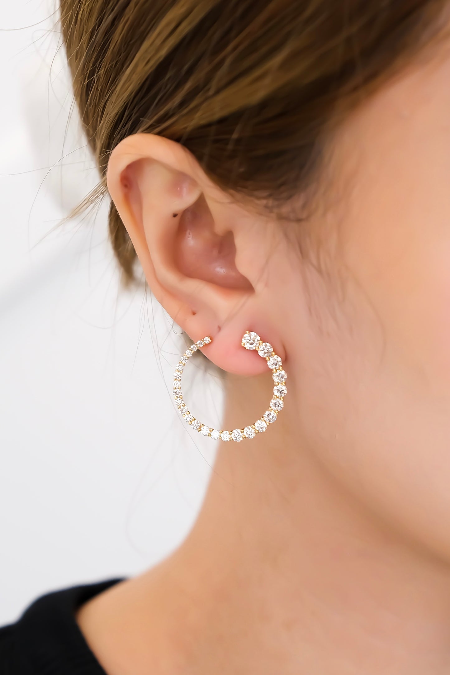 Loop Diamond Earrings