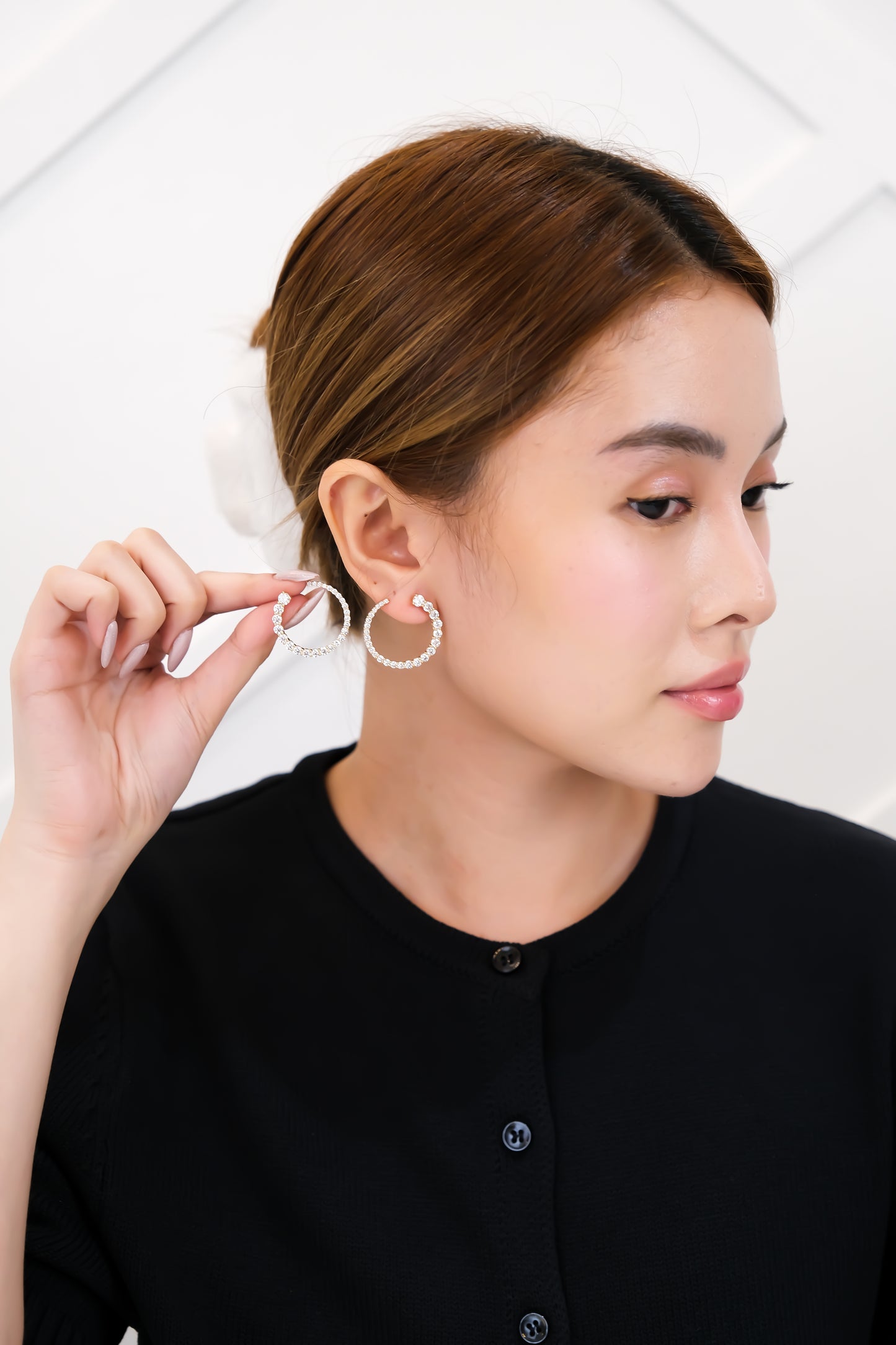 Loop Diamond Earrings