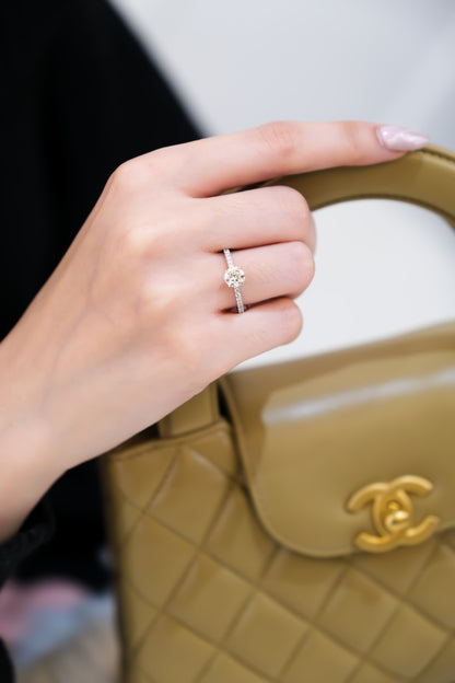 .90ct Round Diamond Ring