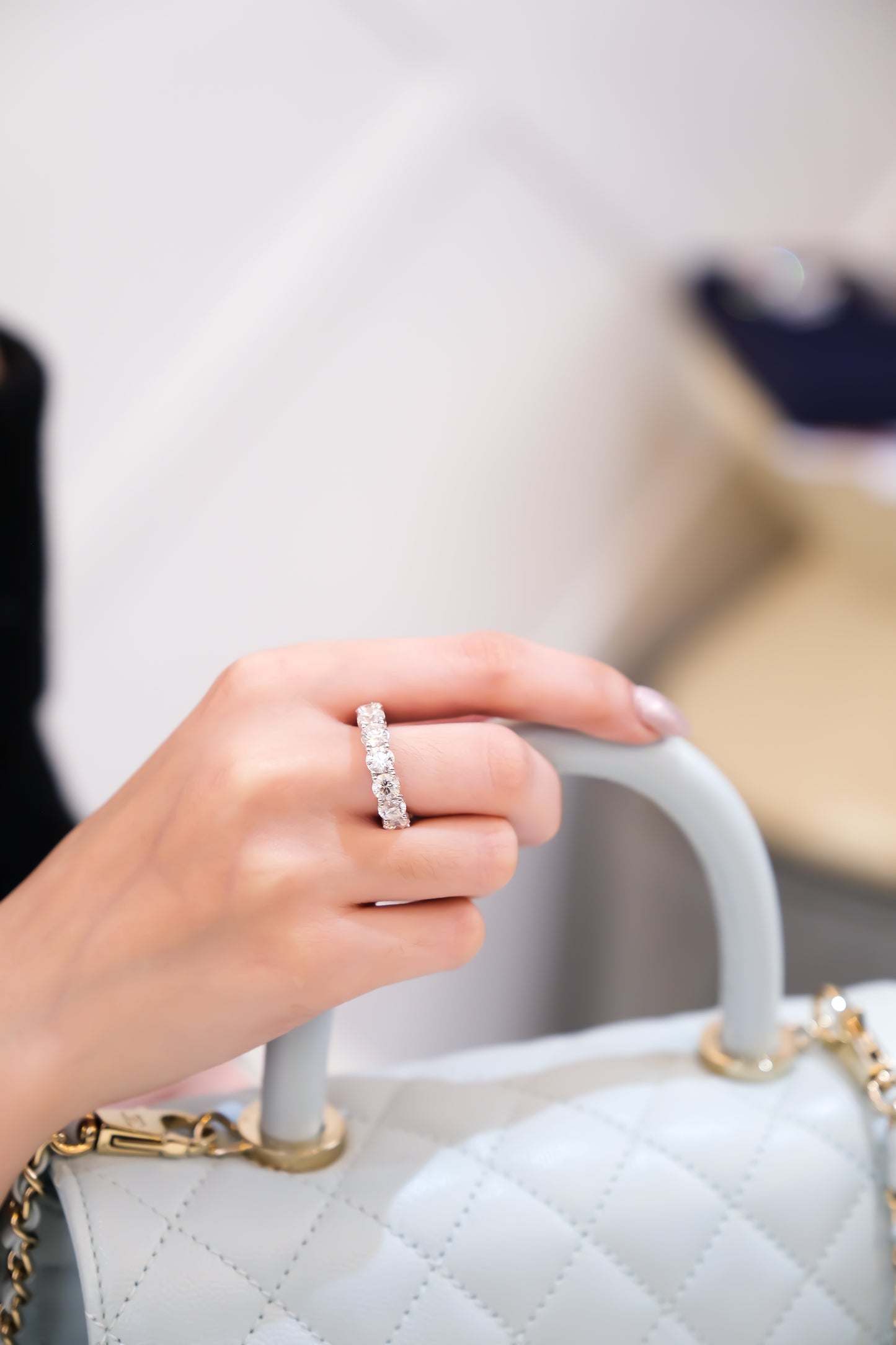 7ct Eternity Ring w/ GIA