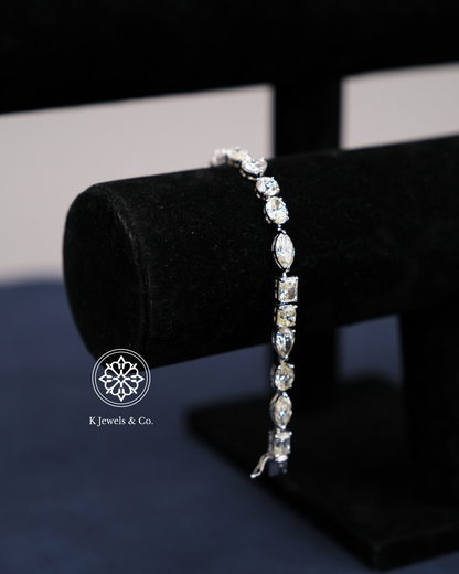 1ct each Multishape Bracelet w/ GIA